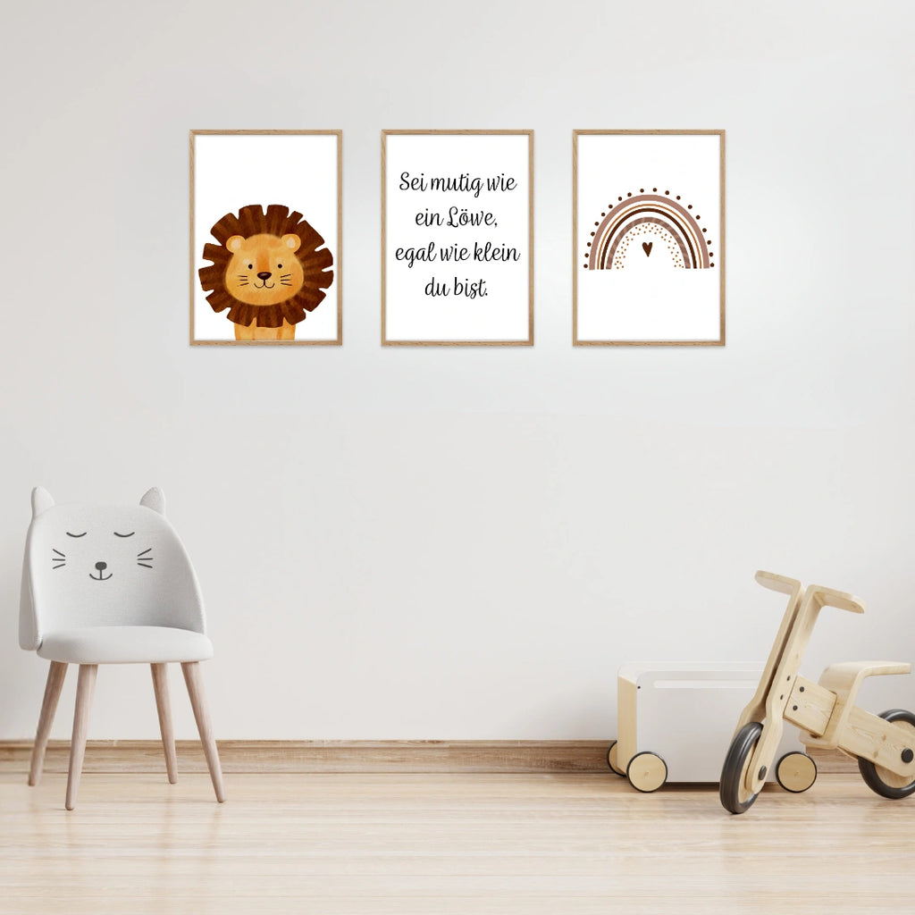 Kinderzimmer-Poster-Set - KidsPalast