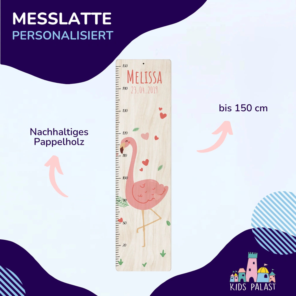 Personalisierte Messlatte | Holz - KidsPalast