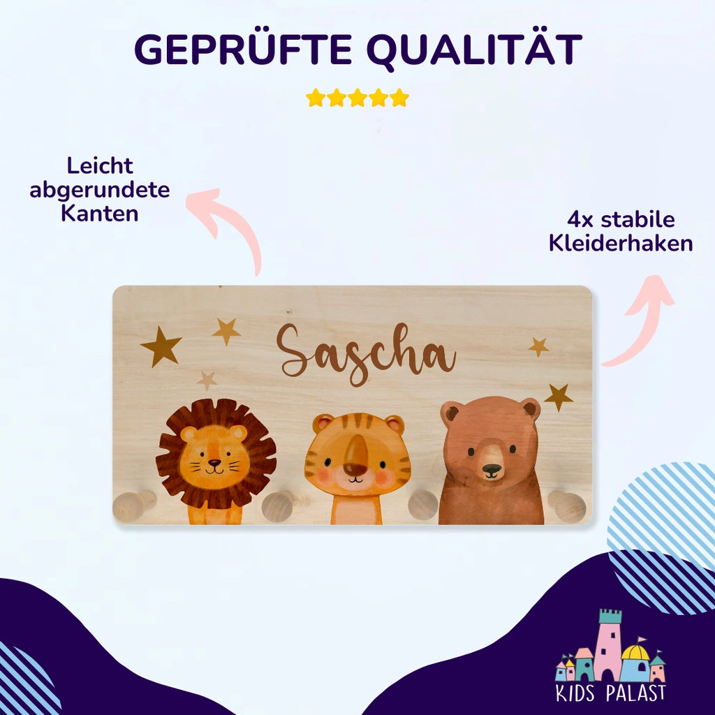 Personalisierte Kindergarderobe | Gerade - KidsPalast