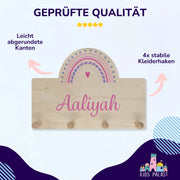 Personalisierte Kindergarderobe | Bogenform - KidsPalast