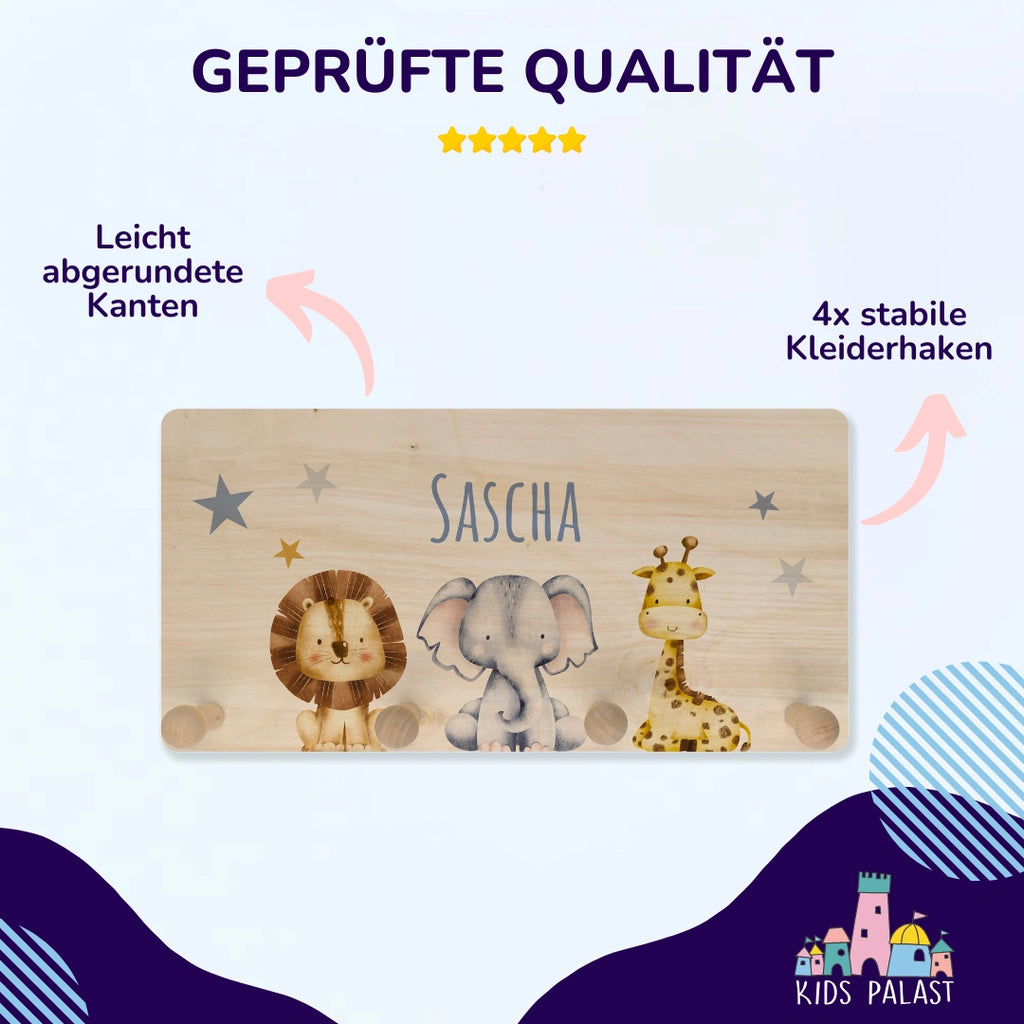 Personalisierte Kindergarderobe | Gerade - KidsPalast