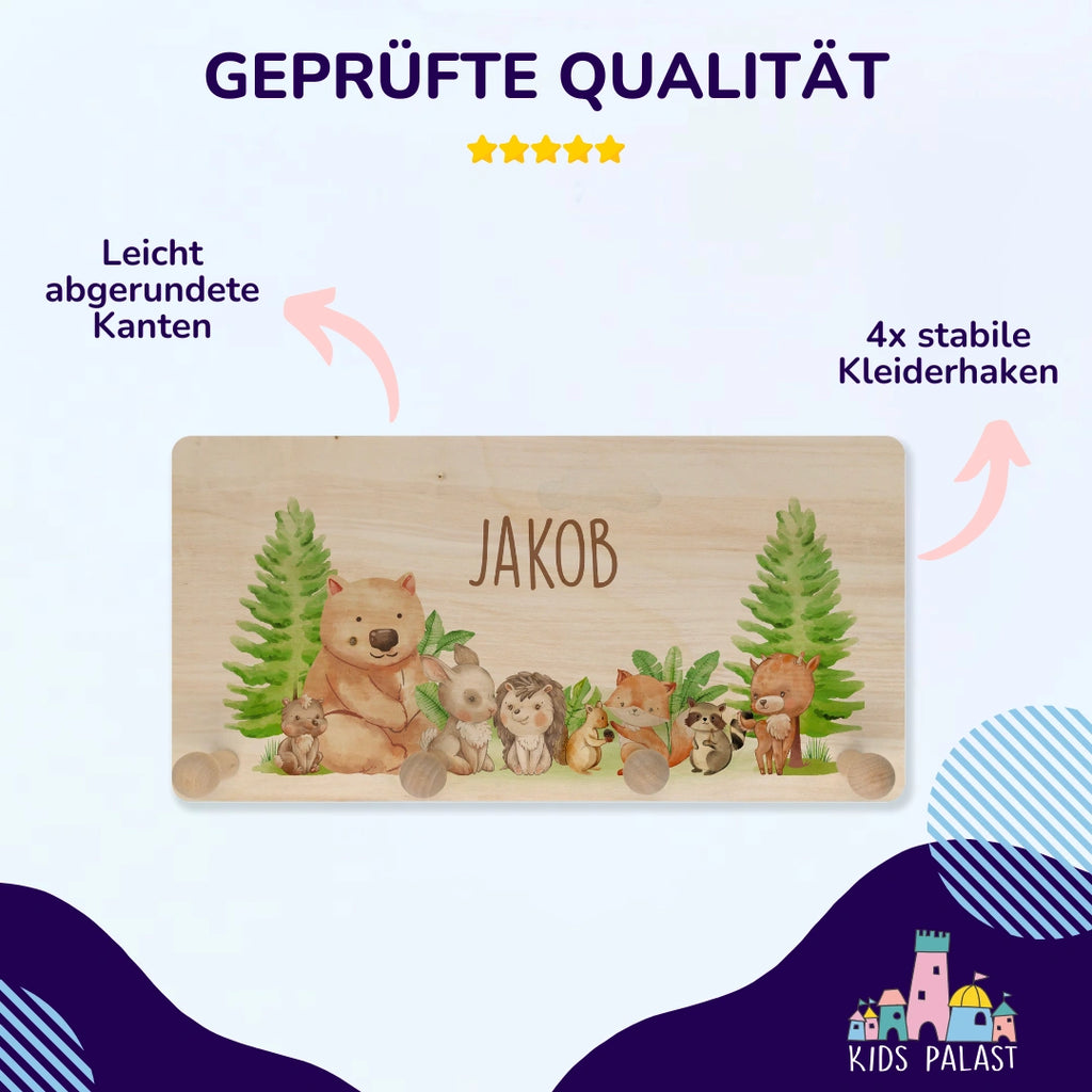 Personalisierte Kindergarderobe | Gerade - KidsPalast
