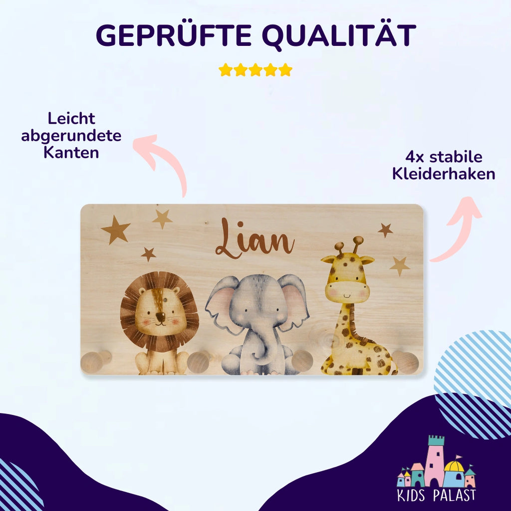 Personalisierte Kindergarderobe | Gerade - KidsPalast