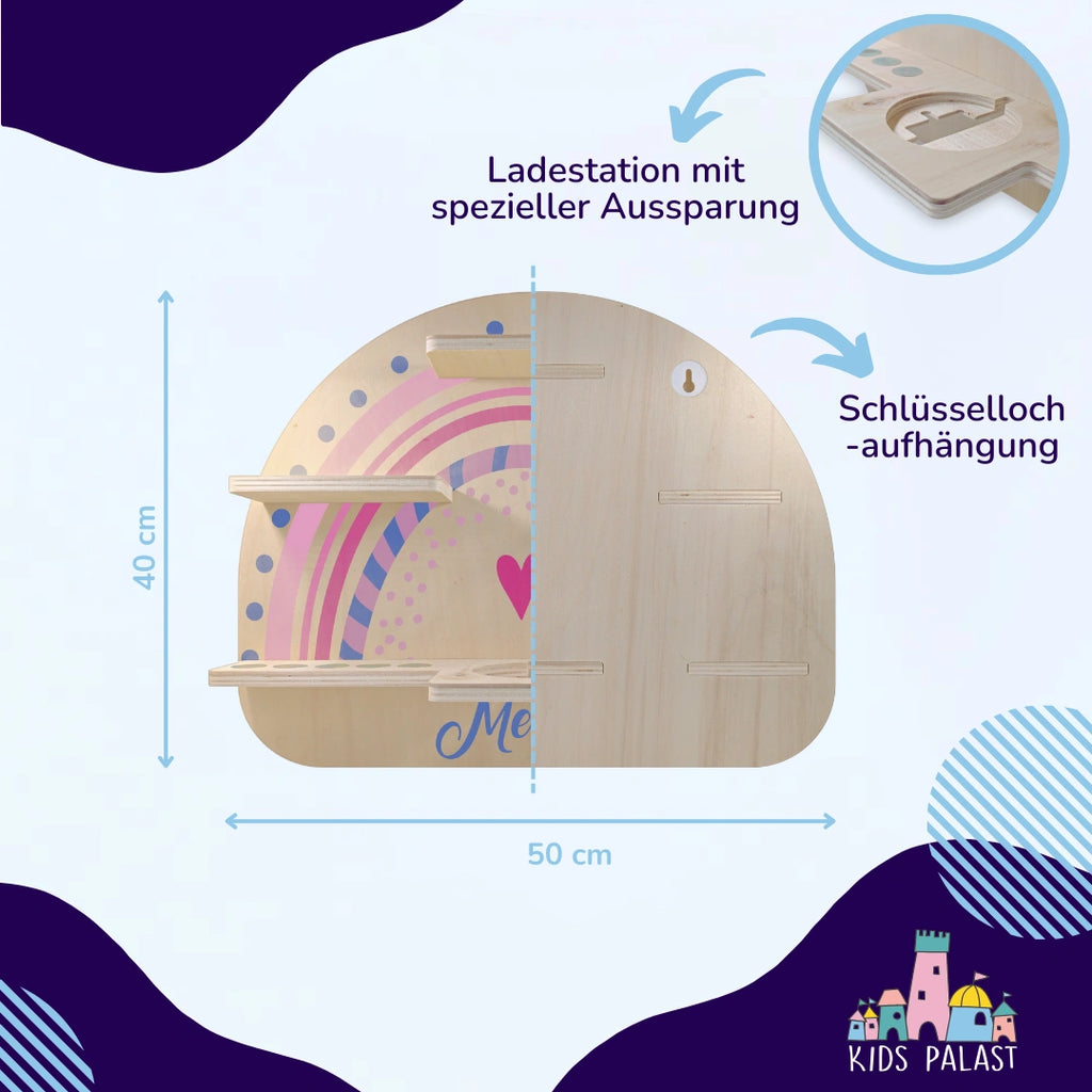 Personalisiertes Tonie-Regal aus Holz - KidsPalast