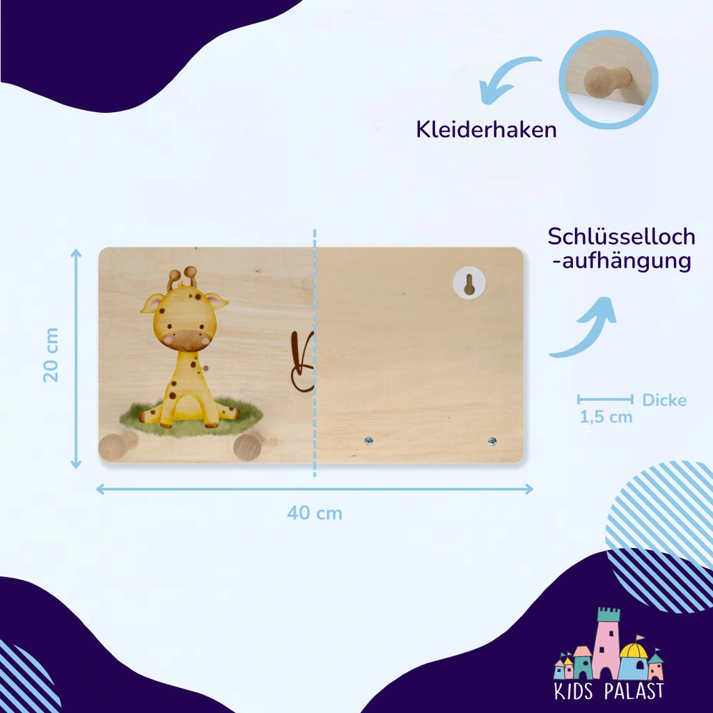 Personalisierte Kindergarderobe | Gerade - KidsPalast