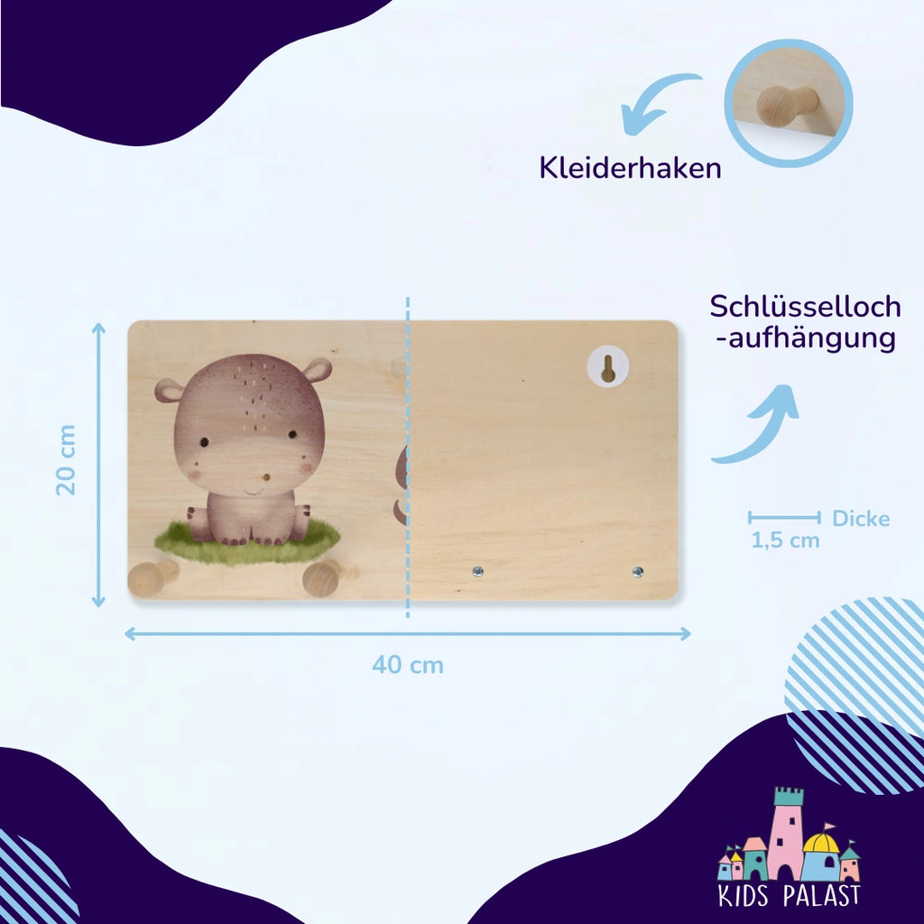 Personalisierte Kindergarderobe | Gerade - KidsPalast