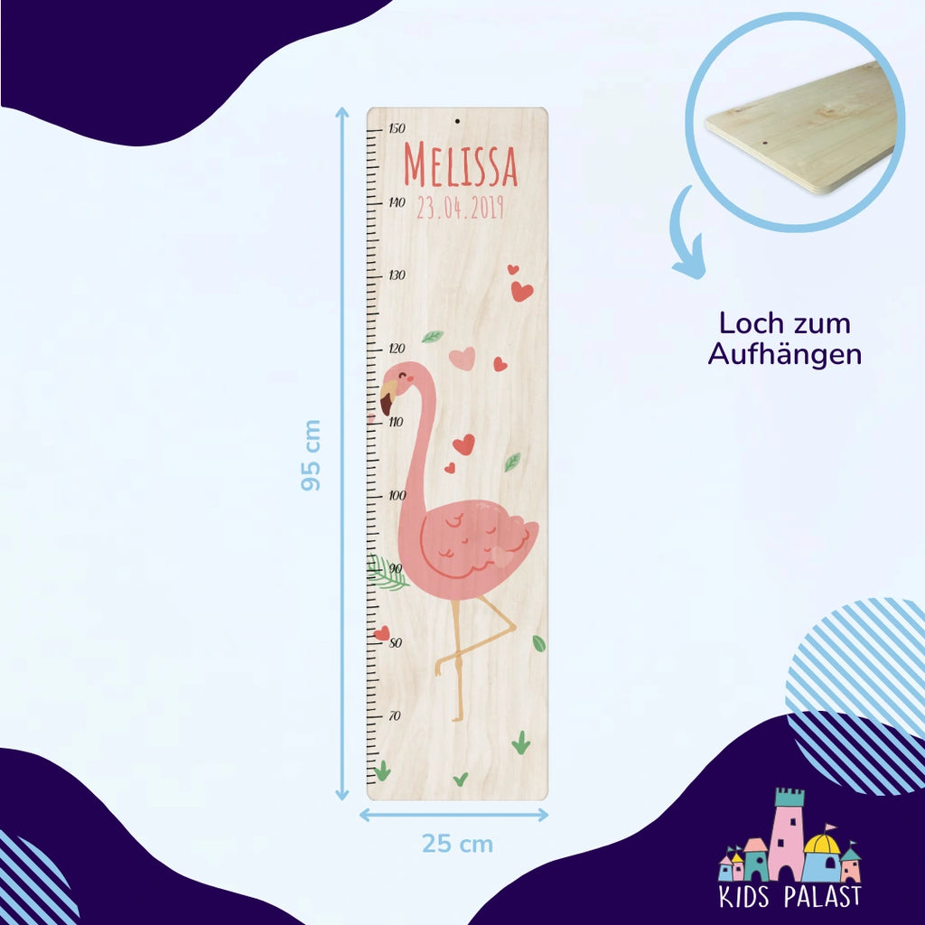 Personalisierte Messlatte | Holz - KidsPalast