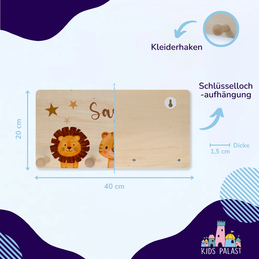 Personalisierte Kindergarderobe | Gerade - KidsPalast