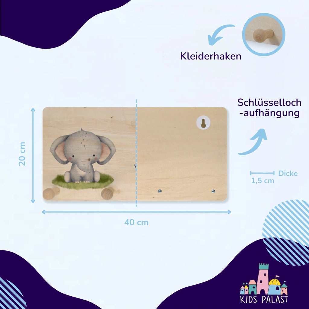 Personalisierte Kindergarderobe | Gerade - KidsPalast