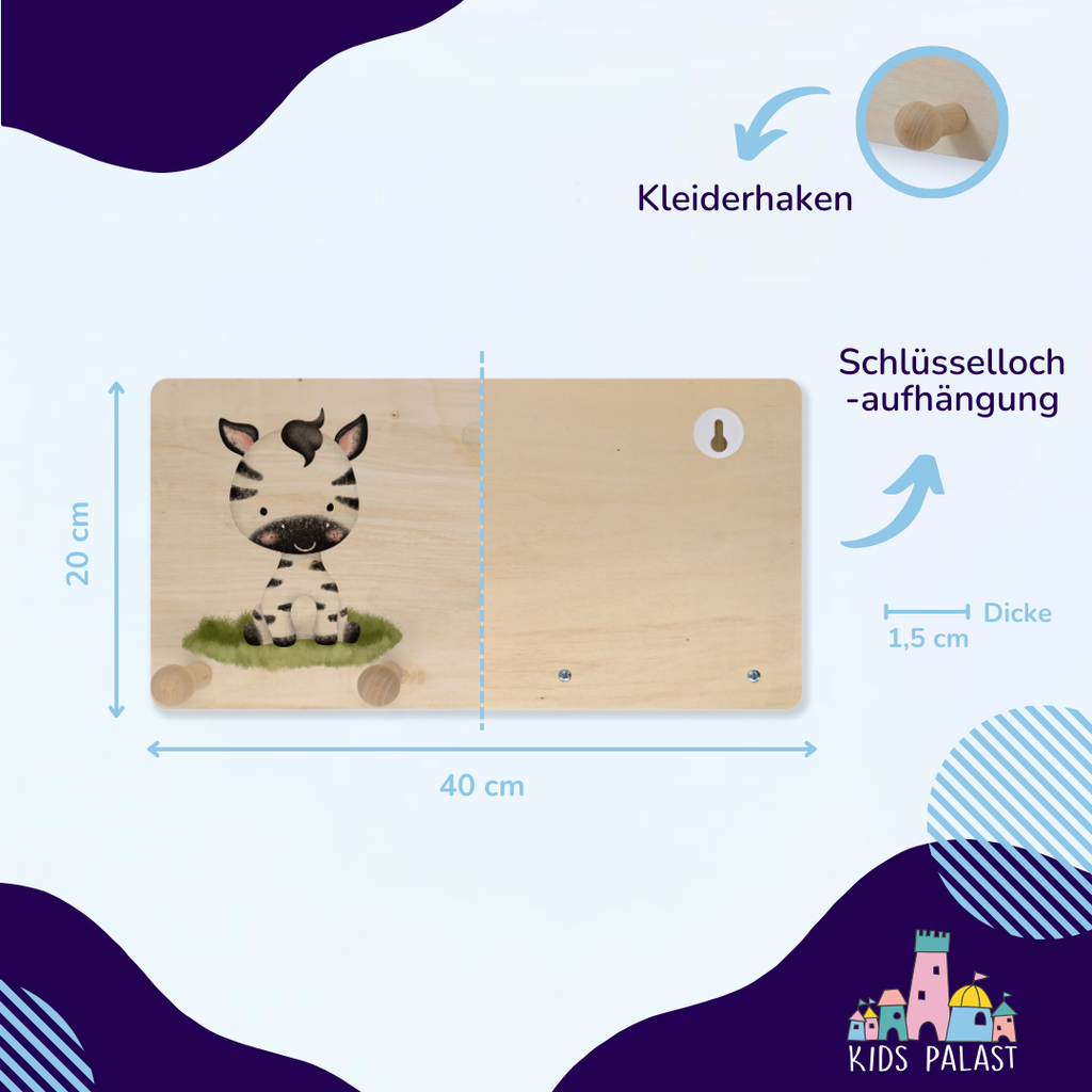 Personalisierte Kindergarderobe | Gerade - KidsPalast