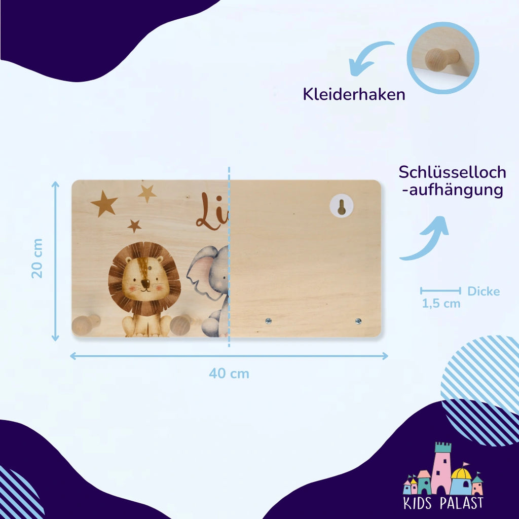 Personalisierte Kindergarderobe | Gerade - KidsPalast