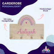 Personalisierte Kindergarderobe | Bogenform - KidsPalast