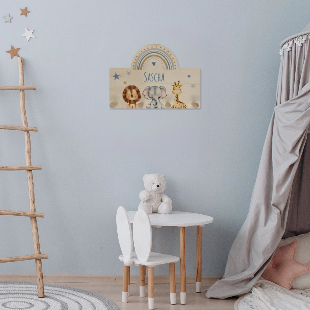 Personalisierte Kindergarderobe | Bogenform - KidsPalast
