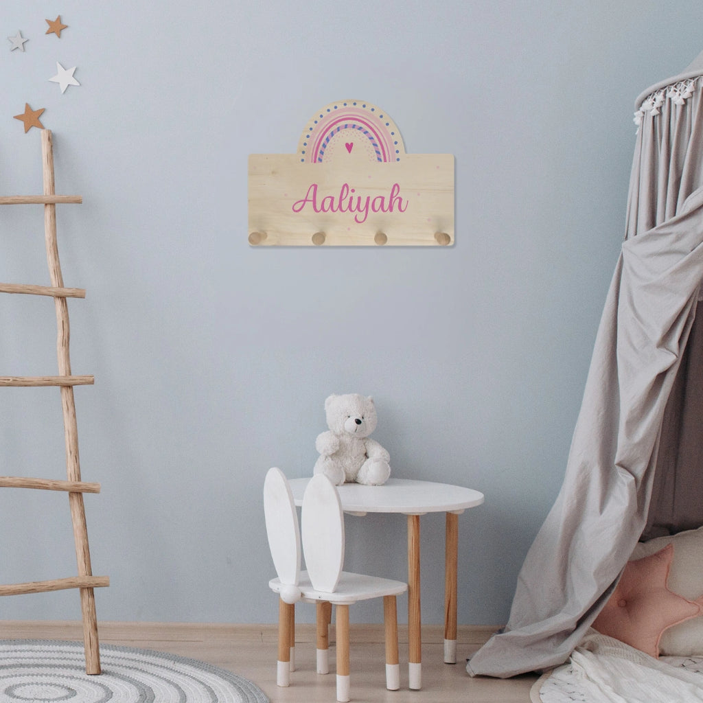 Personalisierte Kindergarderobe | Bogenform - KidsPalast