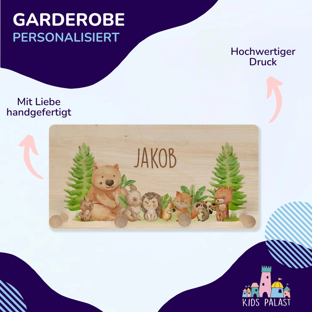 Personalisierte Kindergarderobe | Gerade - KidsPalast