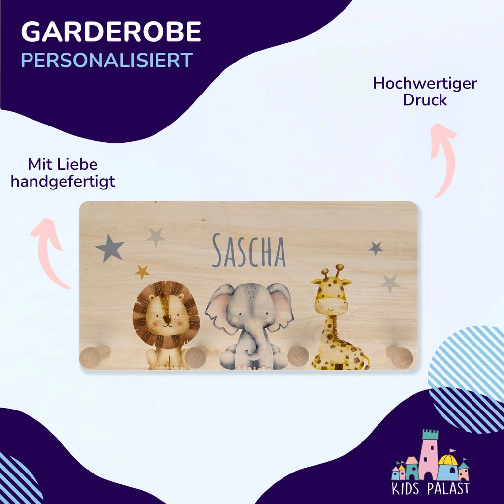 Personalisierte Kindergarderobe | Gerade - KidsPalast