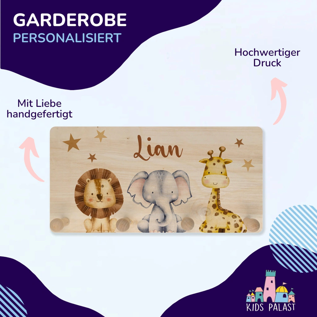 Personalisierte Kindergarderobe | Gerade - KidsPalast