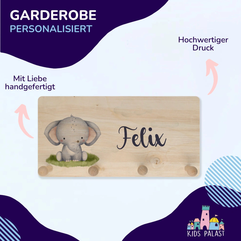 Personalisierte Kindergarderobe | Gerade - KidsPalast