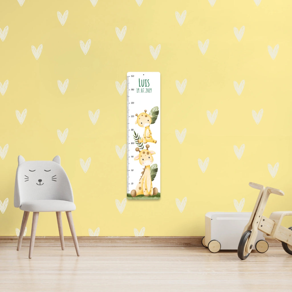 Personalisierte Messlatte | Aluverbund - KidsPalast