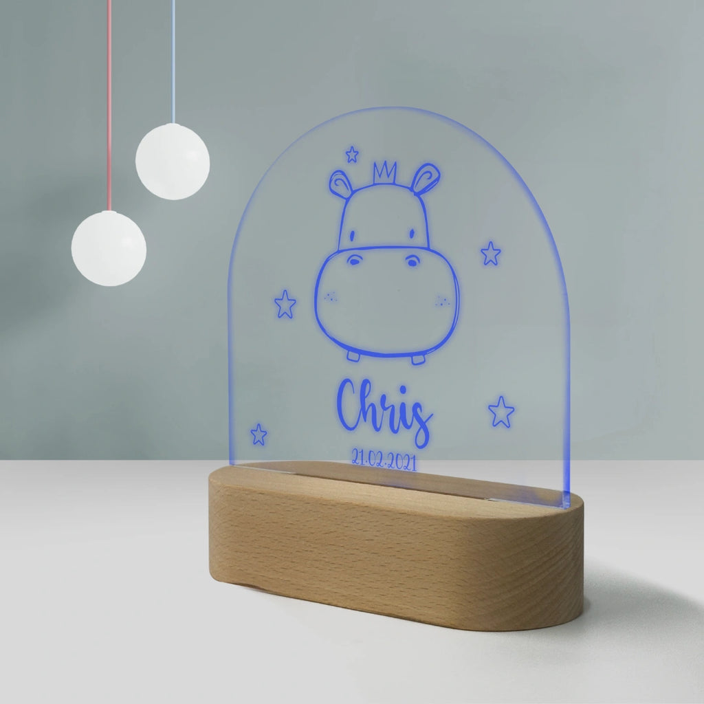 Personalisierte Nachtlampe mit RGB-Beleuchtung - KidsPalast