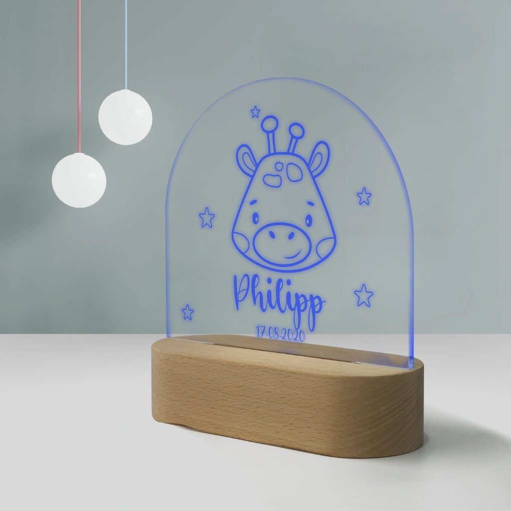 Personalisierte Nachtlampe mit RGB-Beleuchtung - KidsPalast