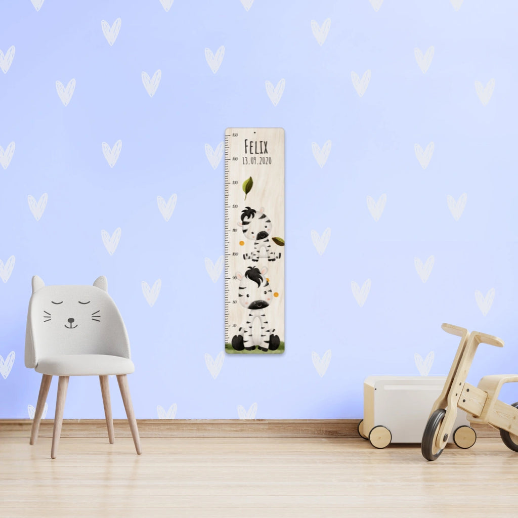 Personalisierte Messlatte | Holz - KidsPalast