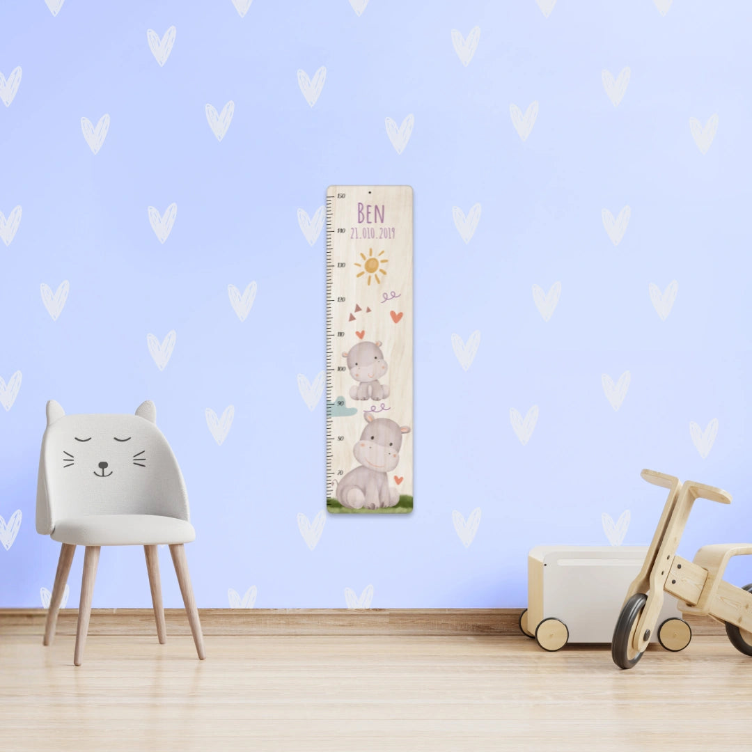 Personalisierte Messlatte | Holz - KidsPalast