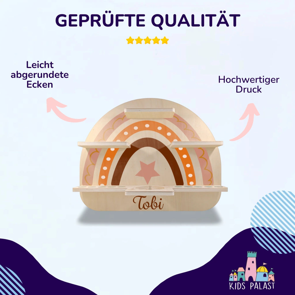 Personalisiertes Tonie-Regal aus Holz - KidsPalast